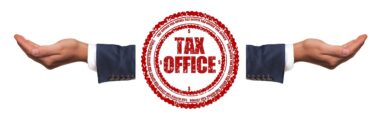tax office, rubber stamp, seal